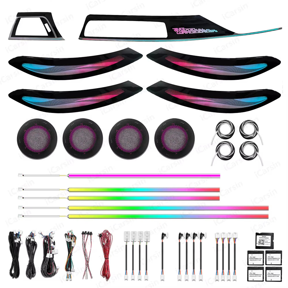 F34 F36 Ambient Light for BMW F30 3 Series 3GT 4 Series Trim Kit