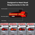 Rear Lamp for BMW 3 Series F30 F35 F80 to G05 Style LED Tail Lights Assembly 2013-2020 Modified 320I Rear 12V DRL