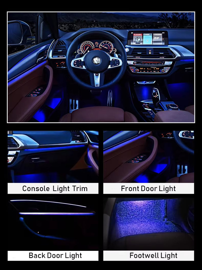 G01 G02 Ambient Lighting Upgrade Kit for BMW X3 X4 2018 - 2023