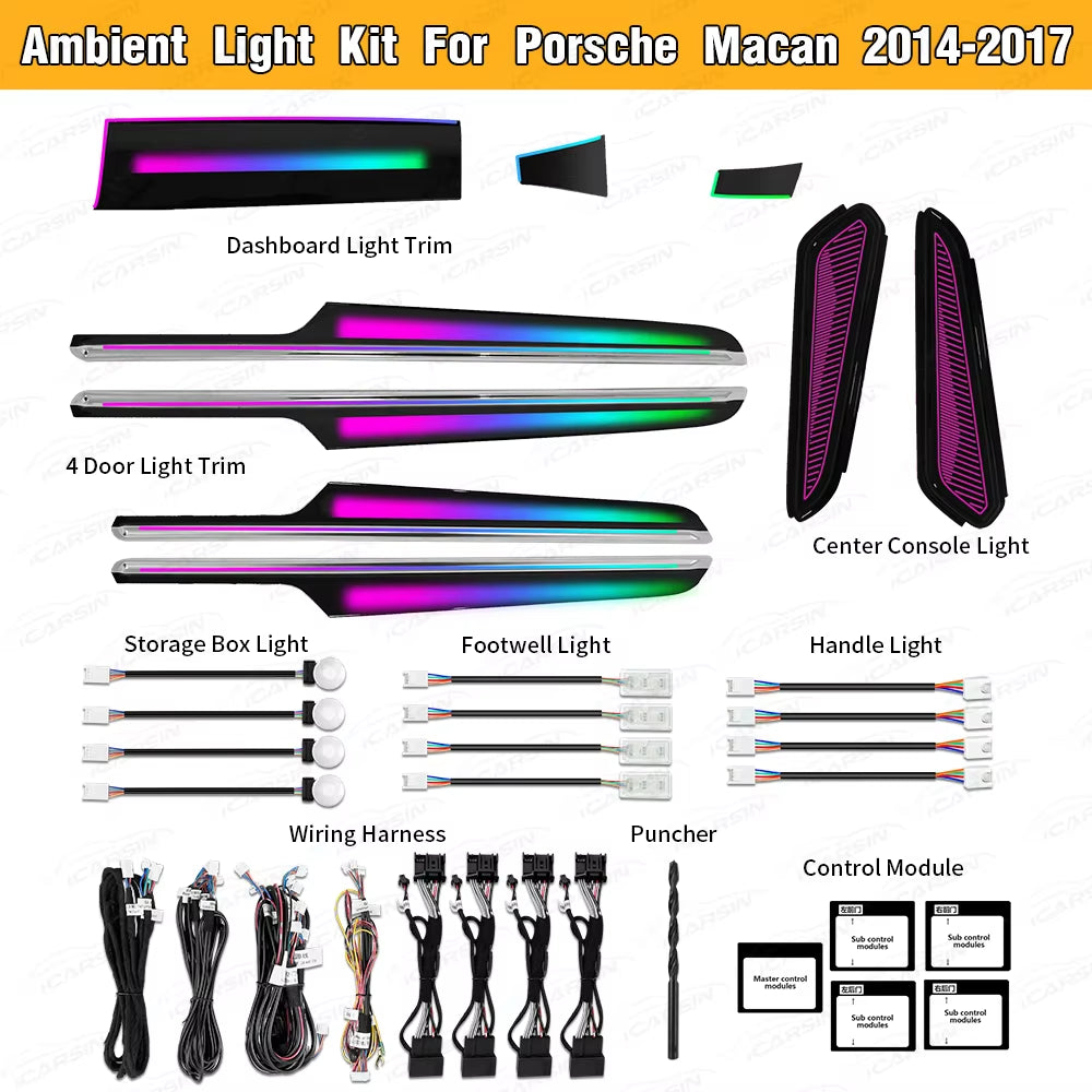 Lighting for Porsche Macan 2014 - 2024