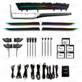 Wood Carbon Fiber Trim Ambient Lighting Upgrade Kit for Highlander 2015 - 2021