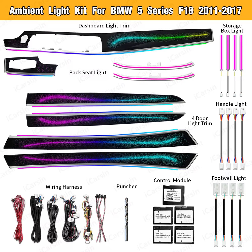 Light for BMW F10 5 Sedan 2011-2017 Interior LED Upgrade Accessories