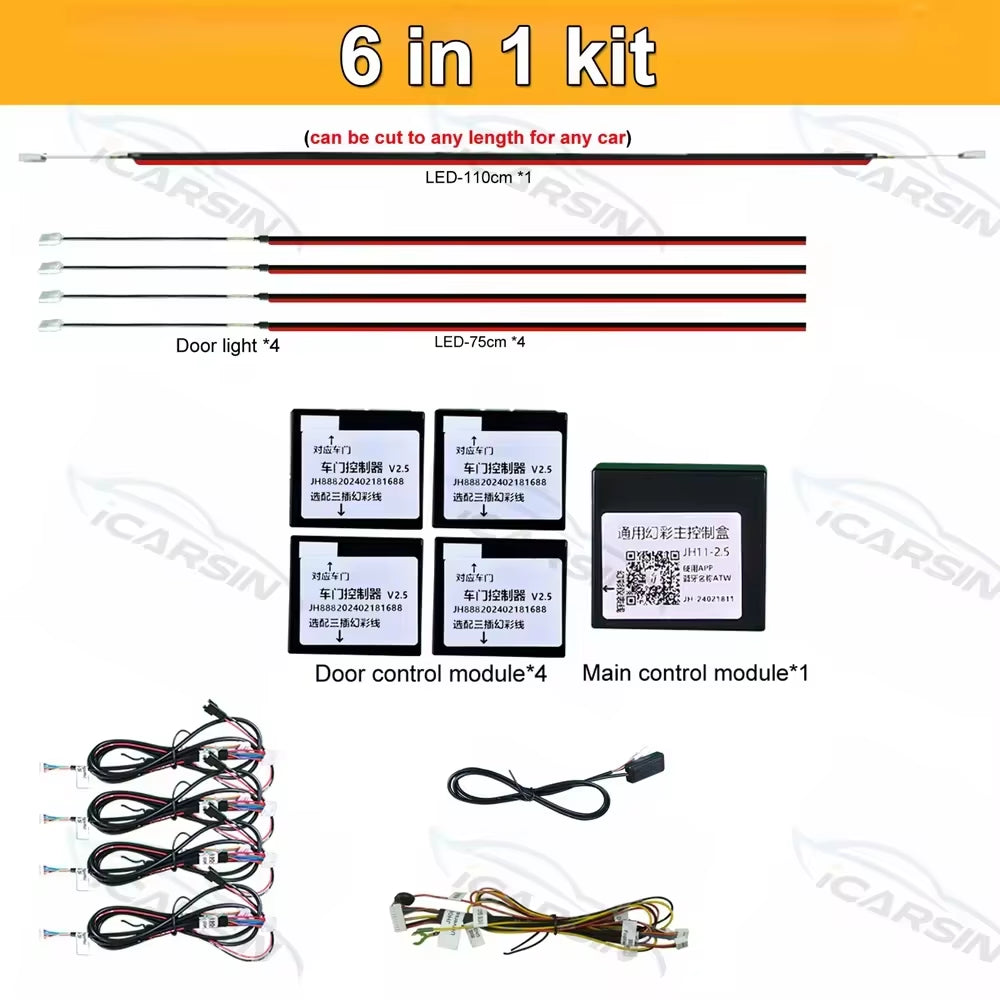 LED Ambient Lighting Universal Accessories RGB