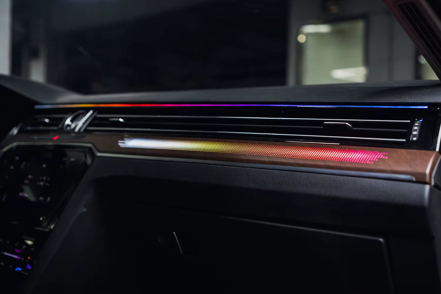 Carbon Wood Style Ambient Light for Volkswagen VW Arteon 2019-2020 Passat B8