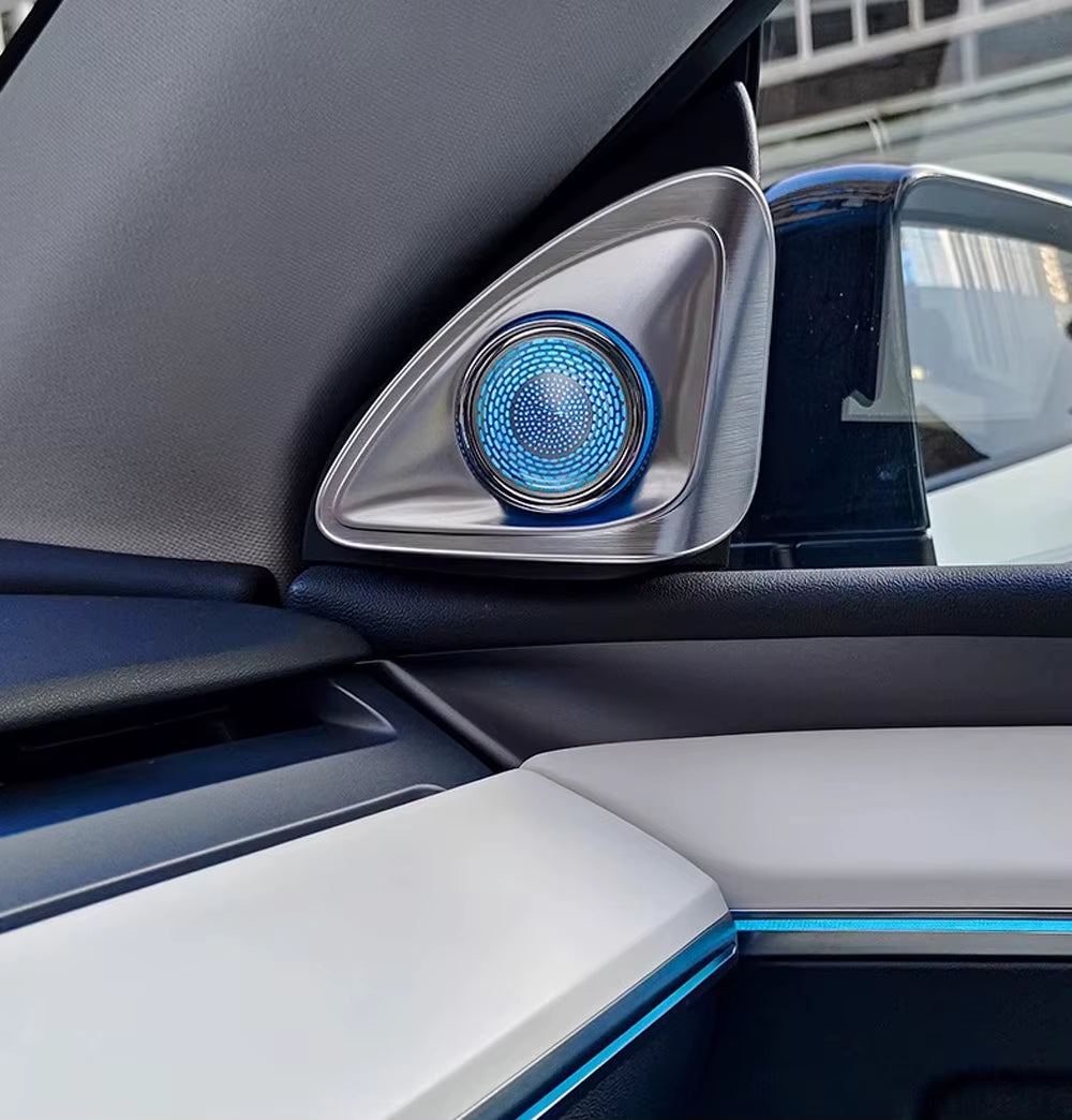 Upgrade 2021+ Model 3/Y Lighting with Rotary Tweeter Speaker
